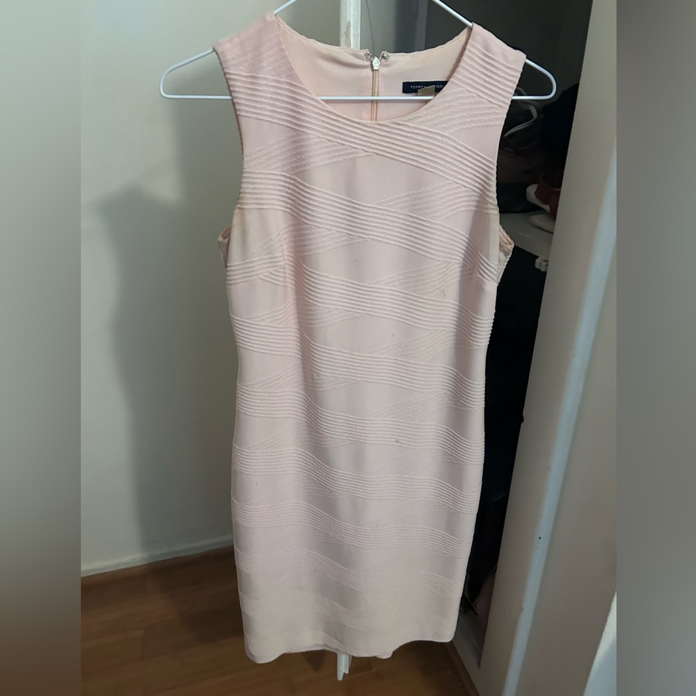 Tommy Hilfiger Pink Knee Length Dress